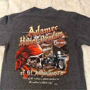 Harley Davidson Pirate Skull Small Men’s Shirt